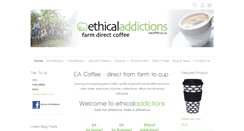 Desktop Screenshot of eacoffee.co.uk
